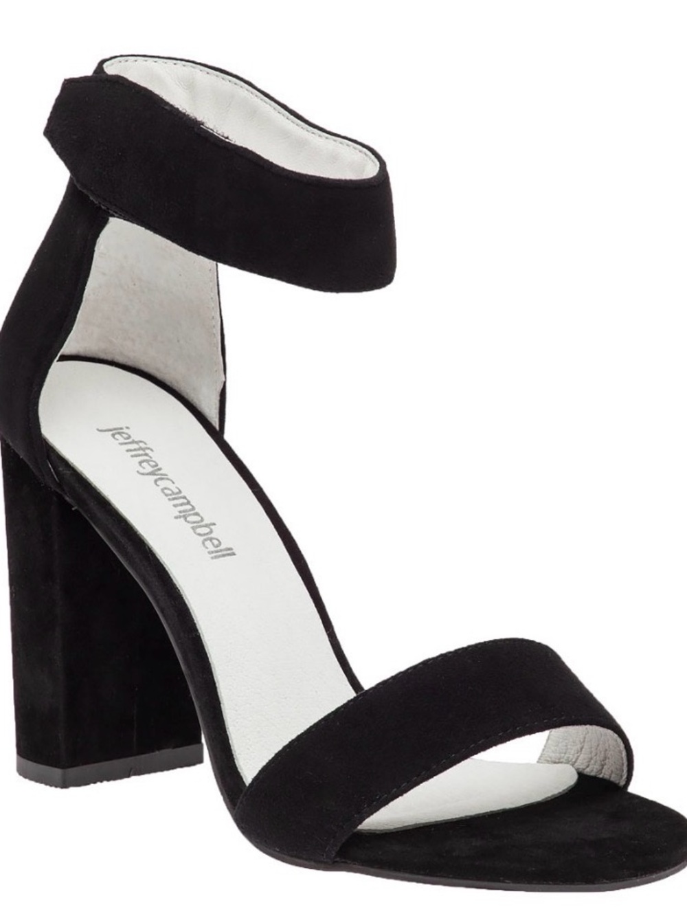 Jeffrey Campbell

LINDSAY SANDAL BLACK SUEDE heels